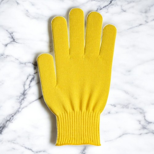 ビビッドカラー手袋 ライムイエロー