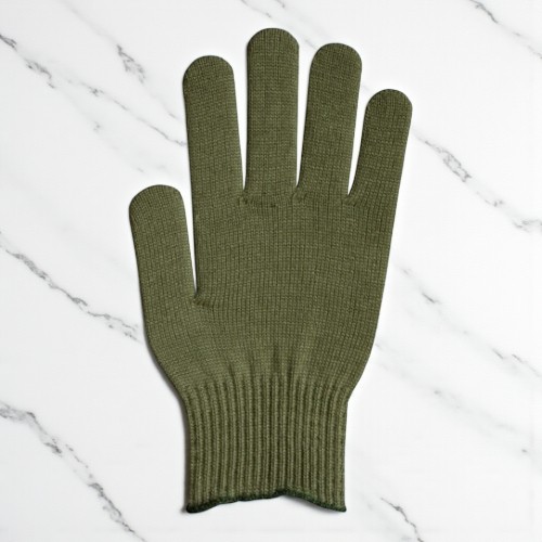 ビビッドカラー手袋 オリーブ