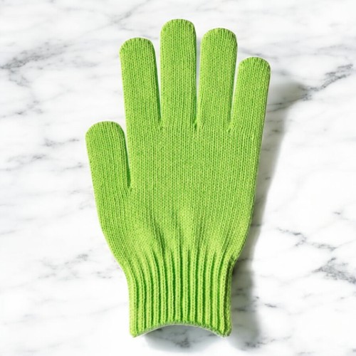 リサイクルコットンカラー軍手 レモンイエロー