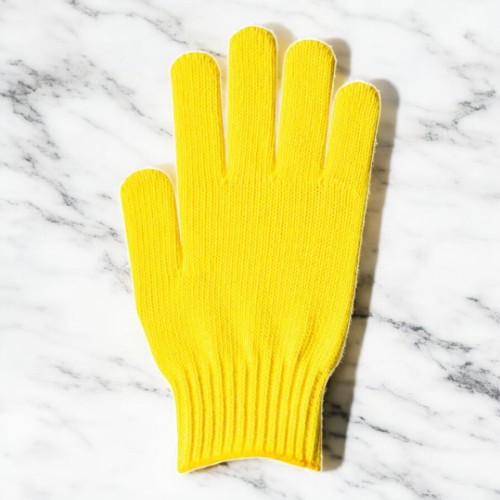 リサイクルコットンカラー軍手 ブラック