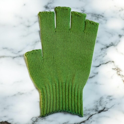 フィンガーレス軍手 深緑