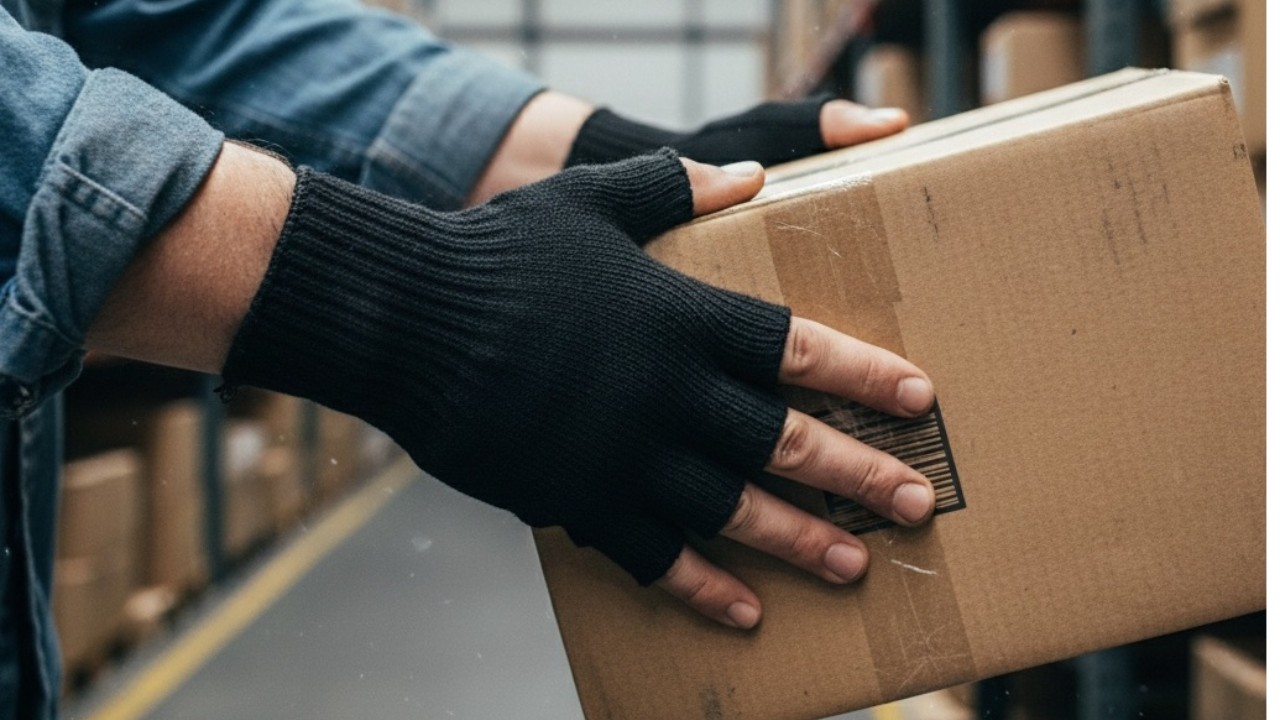 フィンガーレス軍手 使用イメージ