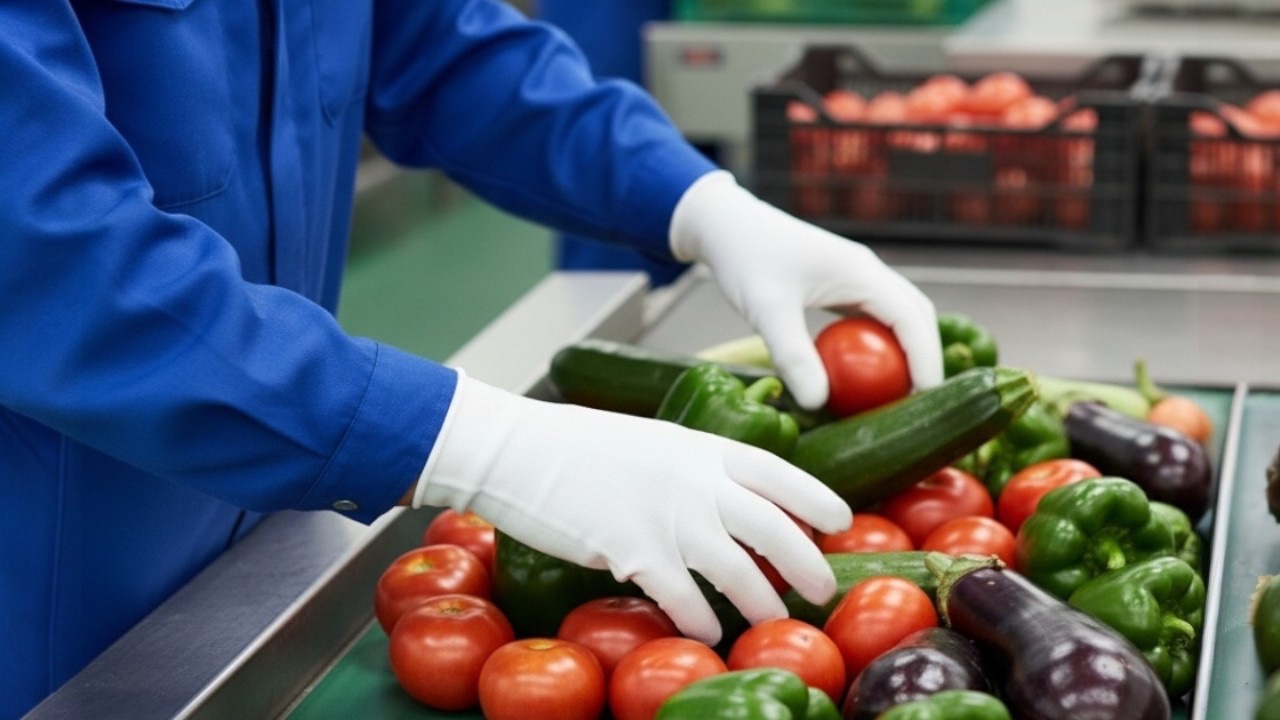 スマホ綿手袋 使用イメージ