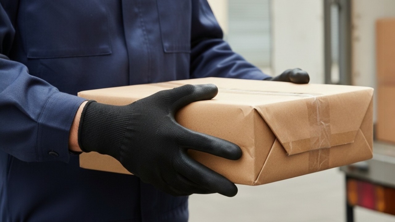 スマートウレタン背抜き手袋 使用イメージ