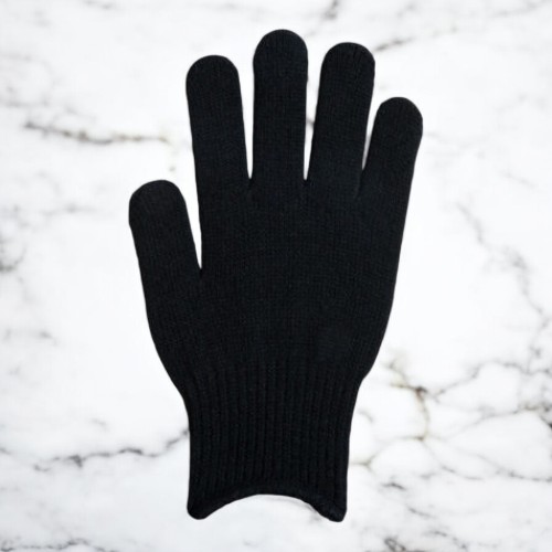 幼児用綿手袋 レッド