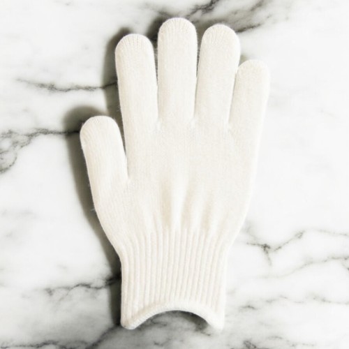 幼児用綿手袋 レッド