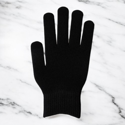 幼児用綿手袋 ブラック