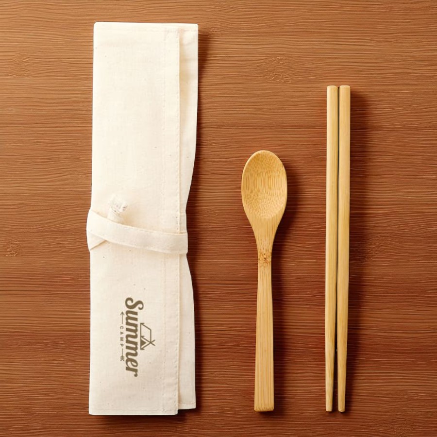 カトラリーセットバンブータイプ（2点）