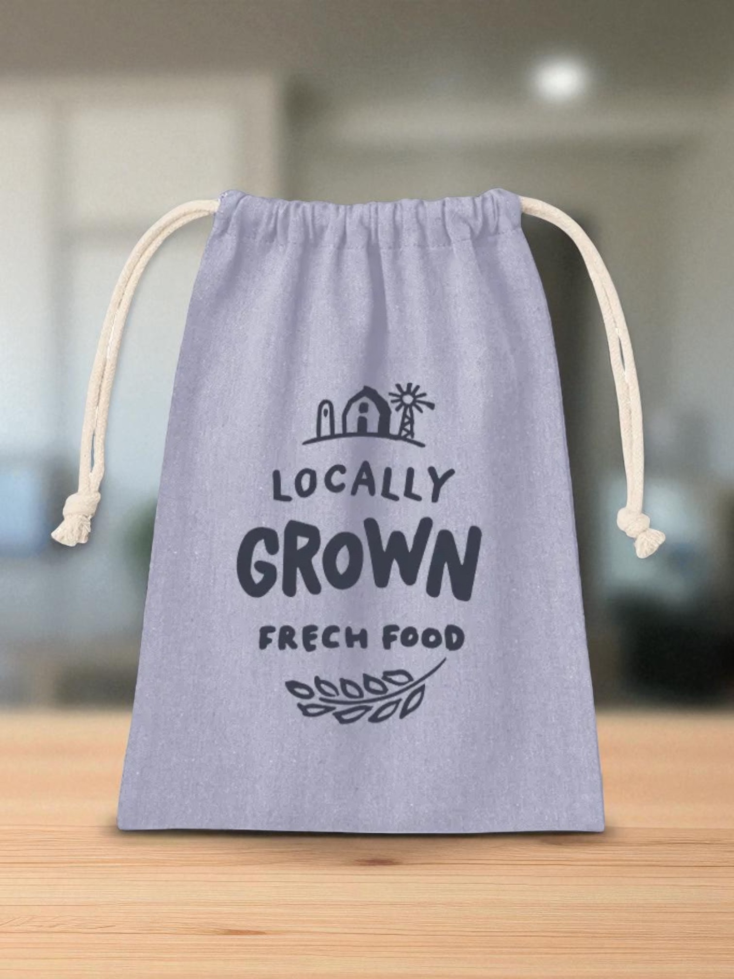 シャンブリック巾着（M）