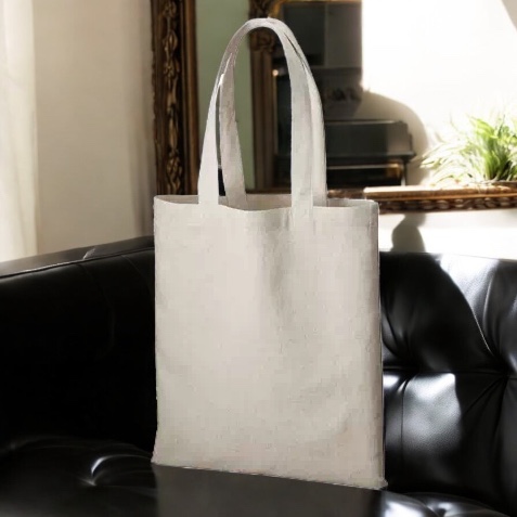 コットンリネンバッグ（L）