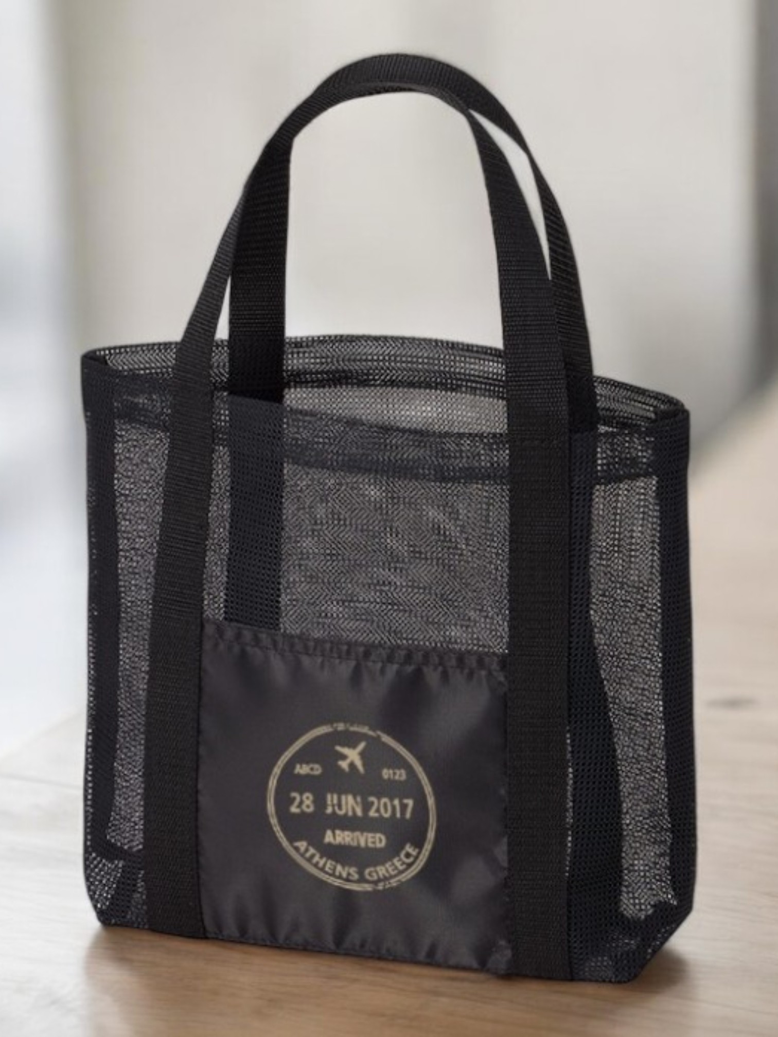 メッシュライントート