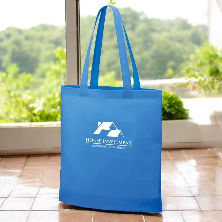 不織布ガゼットマチ付ショルダートート