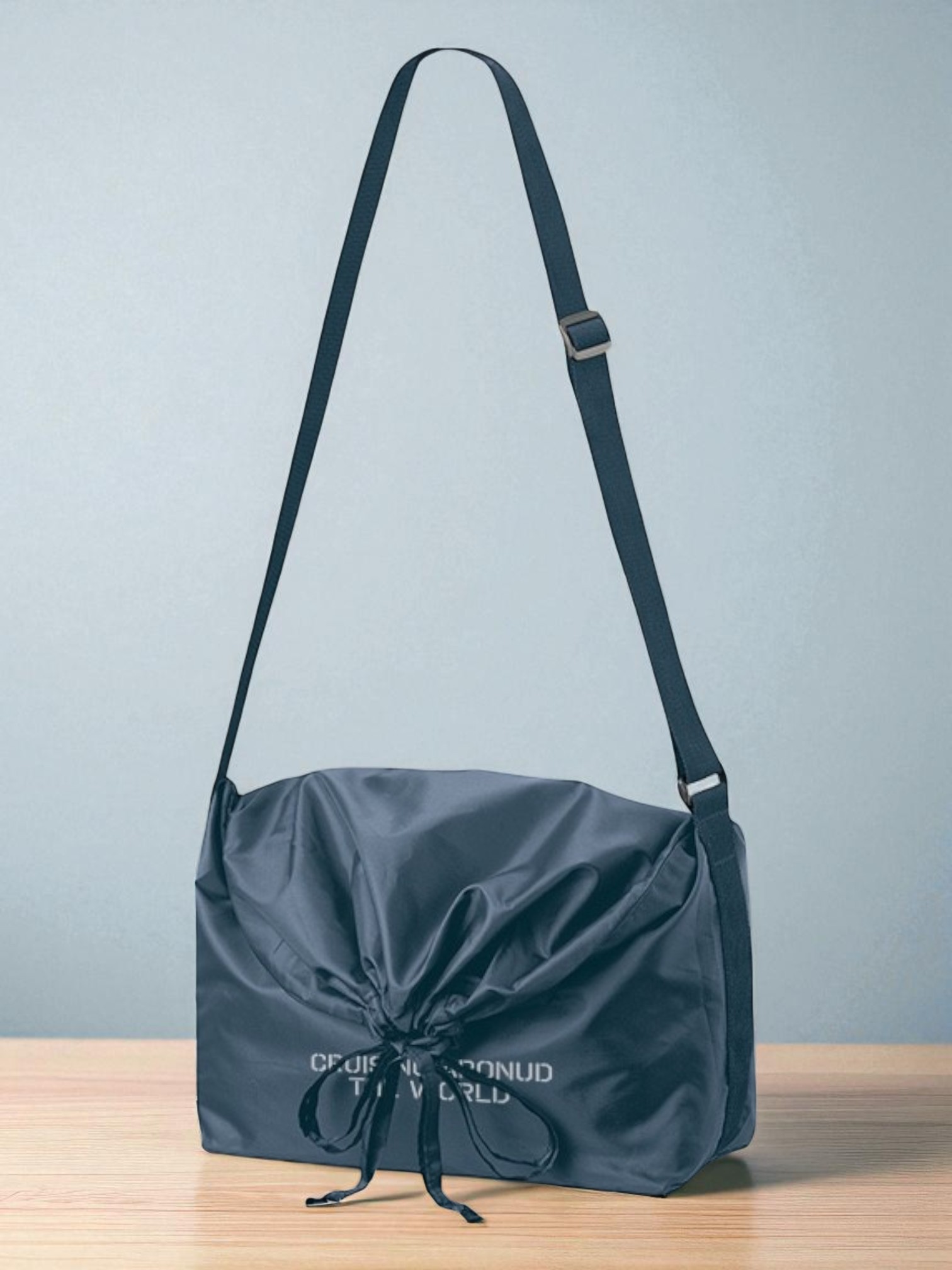 巾着ポリショルダーバッグ